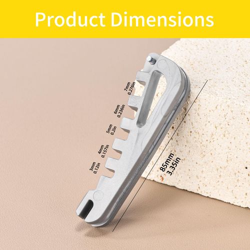 2PCS Eyeglass Frame Adjustment Tool, Eyeglass Frame Bender & Temple Arm Repair Tool, Professional Glasses Adjustment Kit for DIY Glasses Repair at Home