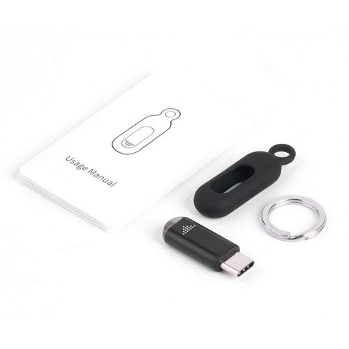 Smartphone IR Remote Controller Adapter for iPhone and for Android Smart Phone Mini Infrared Universal Control All in One Air Conditioner/TV/DVD/STB (Black-Type C)