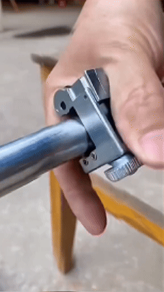 Mini Pipe Cutter Tool 1/8'' to 1-1/8'' (3-28mm) Tube Cutter,Cuts Copper, Brass, Aluminum Pipe, for Plumbing, HVAC Work, Automotive Repairs, DIY Projects