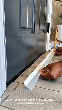Weather Stripping Door Seal - Draft Stopper for Windows Doors, 33Ft Seals Gaps up to 1in, Stops Heat Cold Escaping, Boosts HVAC, Blocks Wind Dust Insects, Strong Adhesive, Easy Trim Install