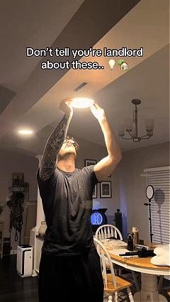 Rechargeable Motion Sensor Ceiling Lamp - Magnetic Ceiling Mount, Remote-Controlled, Adjustable, Customizable LED Lights, Auto Shut-Off, Wireless Automatic Battery-Powered Multifunctional Lighting for Closet, Stairs