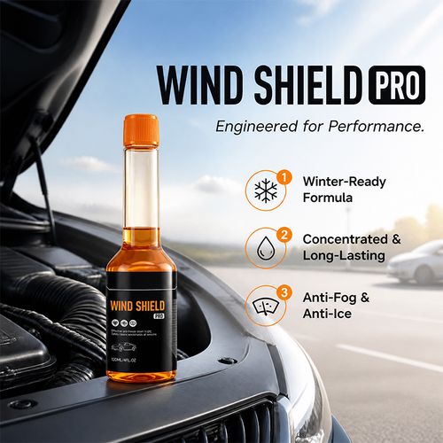 Windshield Pro（2pcs）, Active Formula Oil Film Cleaner, Windshield Cleaner, Glass Cleaner Powerful Stain Remover,Oil Film Remover,Glue Remover, Hydrophobic Glass Cleaner for Cars