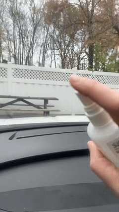 Extra-Long Windshield Cleaner Tool & Car Interior Detailing Kit,Extendable Handle, 4 Reusable Microfiber Pads, Streak & Lint-free, Auto Glass Wiper Brush for Car & Home