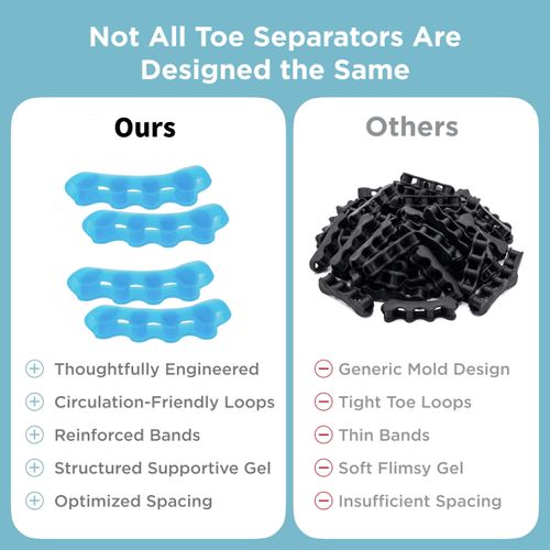 Toe Separators/Toe Spacers - Men & Women - Regular Size