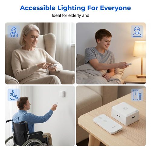 Advanced Light Switch for Lazy Gadgets, 2026 New Switch for Home Office, Light Switch for Office Automation, Convenient Mechanical Lifter Switch for Home and Office Use