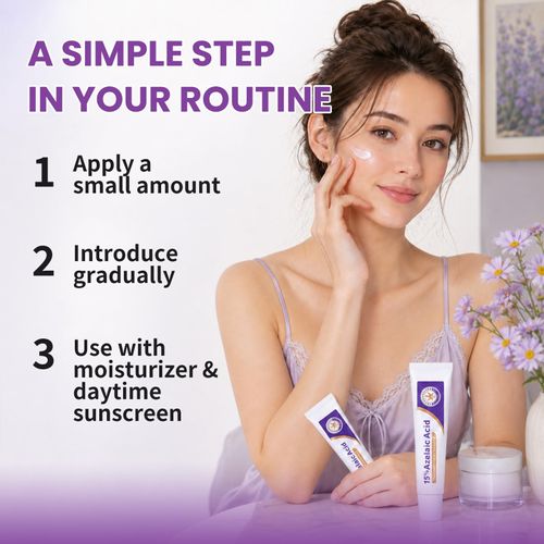 Azelaic Acid Cream, Niacinamide & Centella Asiatica for Face, 2 Pack x 20g, Hydrating & Smoothing Facial Lotion, Supports Smooth‑Looking Skin Texture for All Skin Types