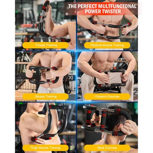 Twister Arm Trainer, Chest Workout Equipment, Portable Home Equipment,Adjustable Chest Trainer for Upper Body.Forearm,Triceps & Chest Workout.Self-Use or Gift.For Men & Women