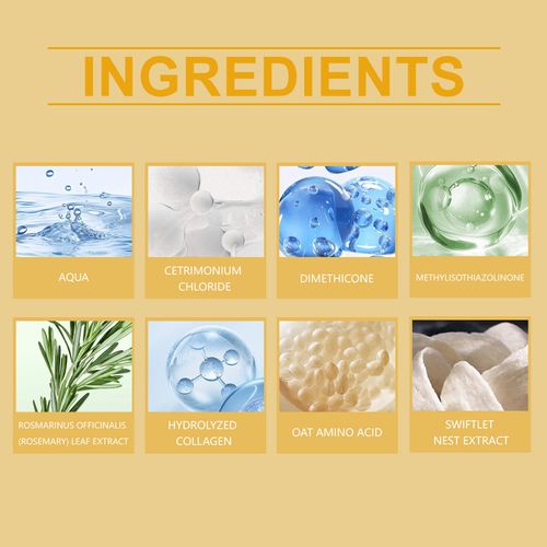 Amino Acid Essence Luxury Nourishing Hair Protein Cream, Repairing Essence Hair Mask, Amino Acid Moisturizing Repair Hair Care Conditioner,For Dry Damaged Hair