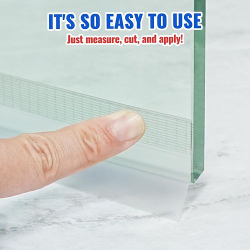 Weather Stripping Door Seal - Draft Stopper for Windows Doors, 33Ft Seals Gaps up to 1in, Stops Heat Cold Escaping, Boosts HVAC, Blocks Wind Dust Insects, Strong Adhesive, Easy Trim Install