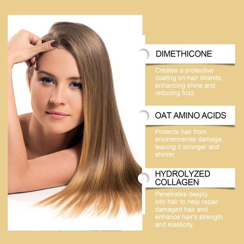 Amino Acid Essence Luxury Nourishing Hair Protein Cream, Repairing Essence Hair Mask, Amino Acid Moisturizing Repair Hair Care Conditioner,For Dry Damaged Hair