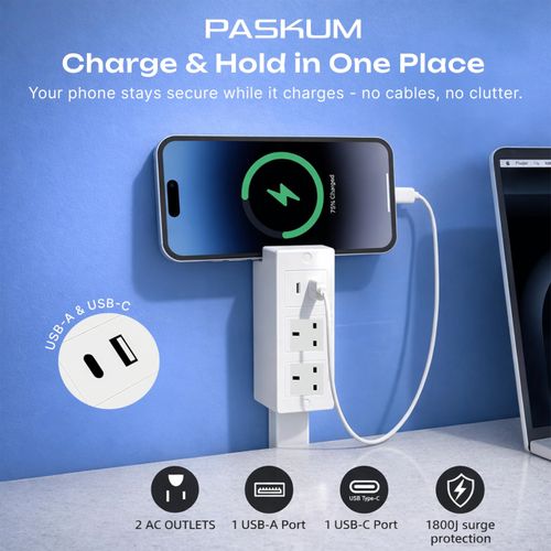 Electrical Outlet Extender Stick – Outlet Extender for Deep or Shallow Boxes, Wall Outlet Extender Solution for Home Projects, Safe and Easy Outlet Extender Installation