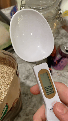 Digital Measuring Spoon Electronic Scale Spoon Weighing for Food Coffee Powder Tea Ingredients Spice Kitchen Gram Measuring Spoons High Precision 0.1g Mothers Day Gifts Baking