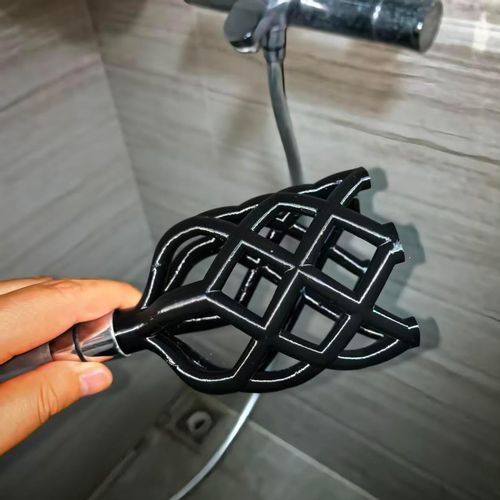 New Upgraded Men's Shower Head, Vortex Shower Head for Men & Pets Paws,Power Washer, High Pressure, Handheld Shower Heads for Cleaning, Bathroom Replacement Fixture, Fits Standard Shower Hoses