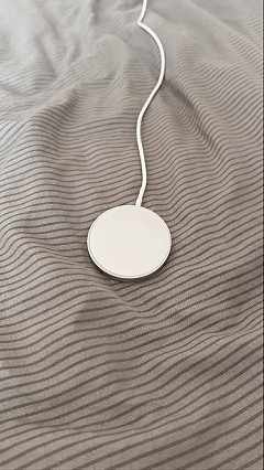 Magnetic Wireless Charging Pad 15W with Pop-Up Stand - MagSafe-Compatible Certified Qi2 Wireless Charger for iPhone 17 Series, Samsung Galaxy S25 Series, AirPods, & More (No PSU) - White