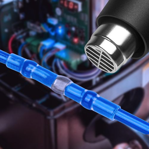 150 Pcs Solder Seal Wire Connectors, Heat Shrink Butt Splice | Waterproof & Insulated, No Crimping Tool Required, Weatherproof Solder Connectors for Automotive, RV and Home Electrical