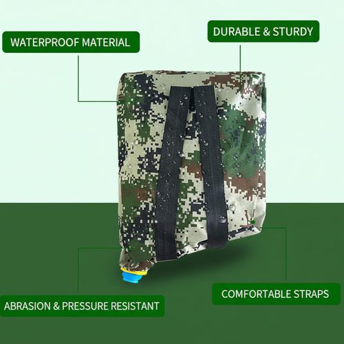 Fertilizer Spreader with Backpack, Manual Fertilizer Applicator for Lawn & Garden, Handheld Seed Spreader Tool for Corn Vegetables Fruit Trees, Gardening Tools