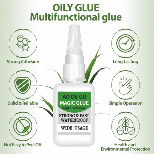 4pcs Heavy-Duty Super Welding Glue, Industrial-Grade Oily Glue for Instant, Strong Bonding on Metal, Plastic, Wood, Glass, Rubber, Leather & Ceramics