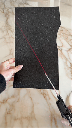 Laser Guided Fabric Scissors, Visual Laser Guide for Assisted Straight Cutting, Ergonomic Handle for DIY Crafts Fabric, Paper and Light Leather