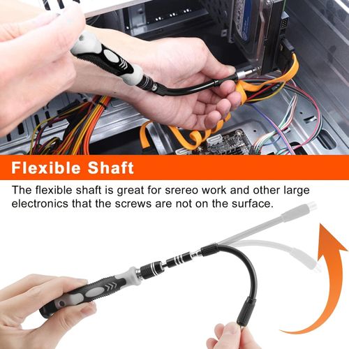 115 in 1 Precision Screwdriver Set, Professional Magnetic Tool Kit for Electronics Repair - Compatible with iPhone, Samsung Phone, Laptop, PC, PS5, Xbox, Nintendo Switch, Glasses & Watch