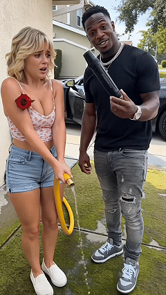 Upgrade Home High Pressure Car Wash Water Gun, 2026 New Adjustable Booster High Pressure Hose Nozzle，Adjustable Spray Patterns, for Watering Plants and Vegetables, and Car Washing