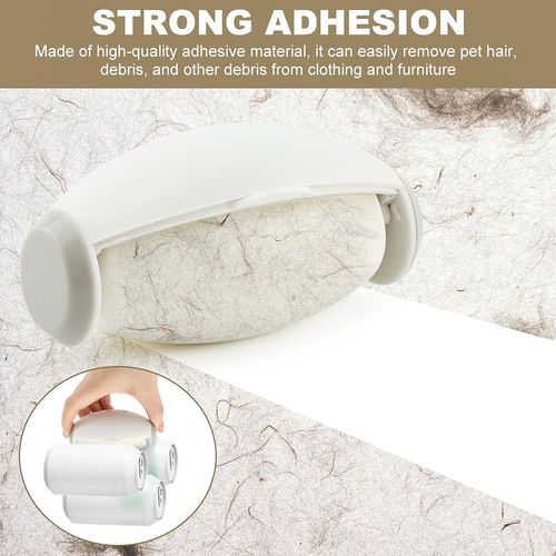 Reusable Lint Rollers, 2026 New Portable Silicone Lint Remover, Multi-use Washable Sticky Roller for Home Travel, Eco-Friendly Lint Roller for Pet Hair Dust Removal Clothes Bed Sofa
