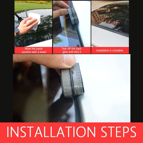 Cuttable T-Car Sunroof Cover Seal Rubber Trim,Dust Proof&Weather Stripping for Windshield,Tailgate Adhesive Rubber Seal Strip (19mm×16.4Ft)