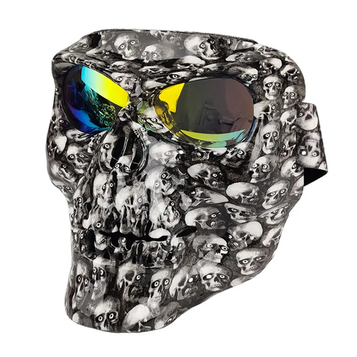 Motocross Face Mask Halloween Mask Riding Motorcycle Goggles Sports Goggles ATV MTB Ski Mask