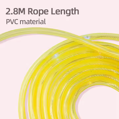 LED Light Smart Digital Counting Jumping Rope Student Children's PVC Skipping Rope Night Fitness Training Exercise