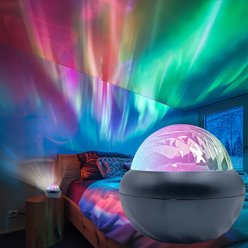 Colorful LED romantic starry sky 360 rotating starry sky light birthday gift USB interface starry sky