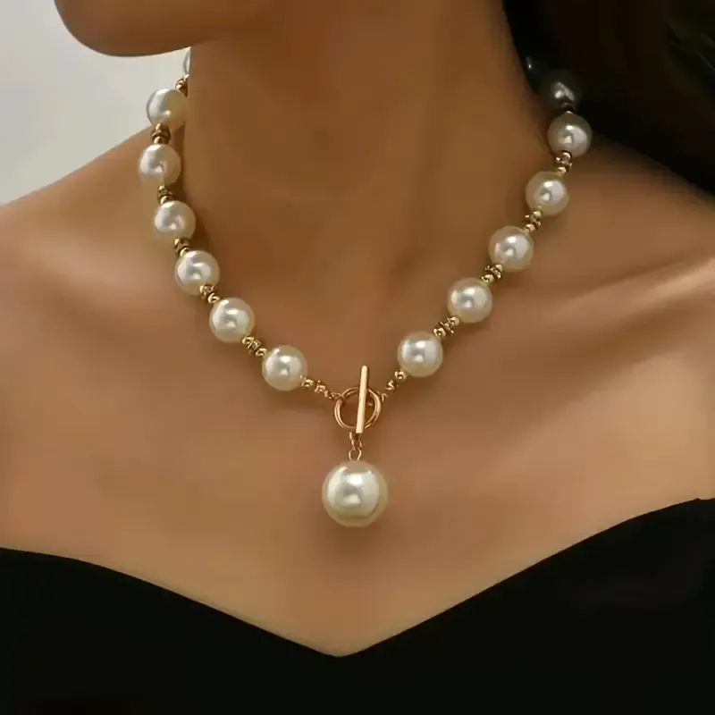 Africa Wedding Pearl Set OT Clasp Hypoallergenic