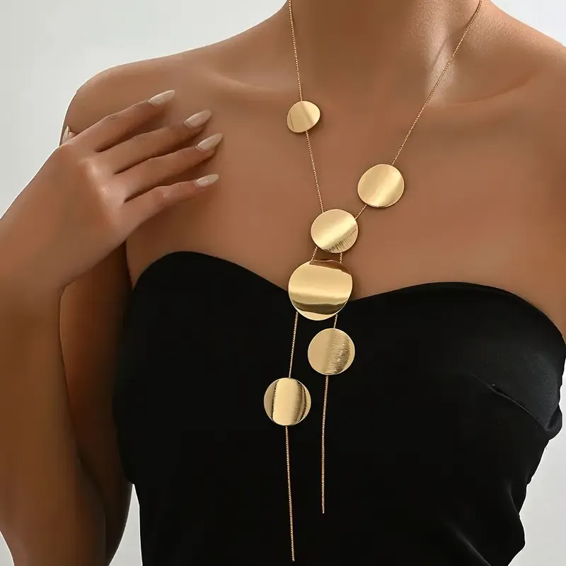 Africa Geometric Pendant Chain Sweat-Proof
