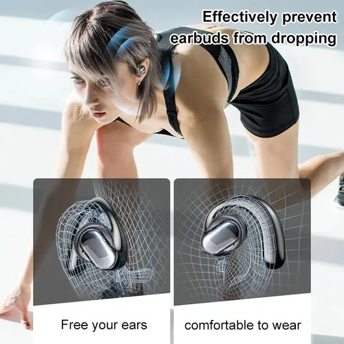 🔥TWS wireless bone conduction digital Bluetooth earbuds