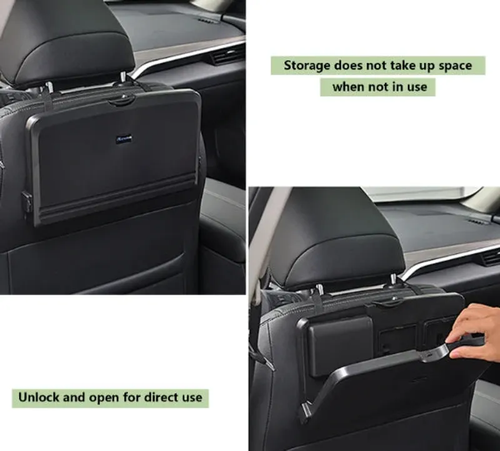 The smart solution for busy travelers Your backseat convenience, now more functional