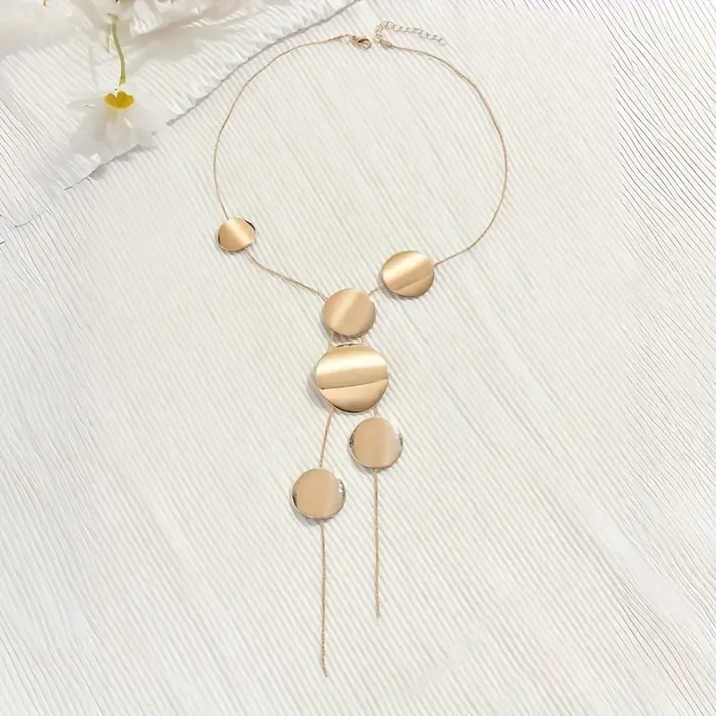 Africa Geometric Pendant Chain Sweat-Proof