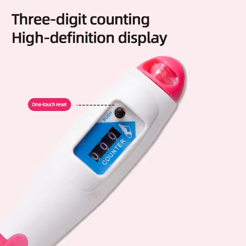 LED Light Smart Digital Counting Jumping Rope Student Children's PVC Skipping Rope Night Fitness Training Exercise