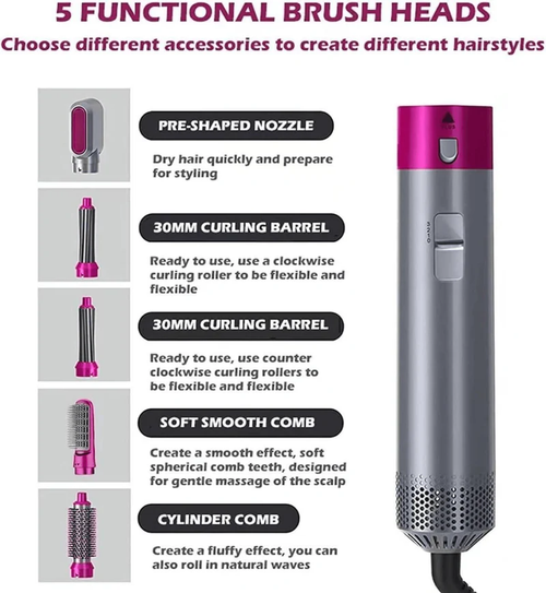 5-in-1 Multifunctional Hair Styling Tool: Your Ultimate Styling Solution