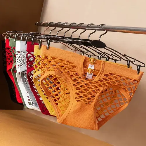 🌟 Embrace comfort with a touch of elegance! Discover our antibacterial cotton panties with lace! ✨ ✅ Antibacterial fabric keeps you feeling fresh ✅ Delicate lace embroidery for a stylish touch ✅ Soft, breathable cotton ensures maximum comfort