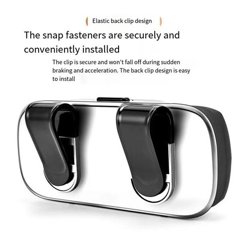 Car glasses case sun visor sunglasses clip