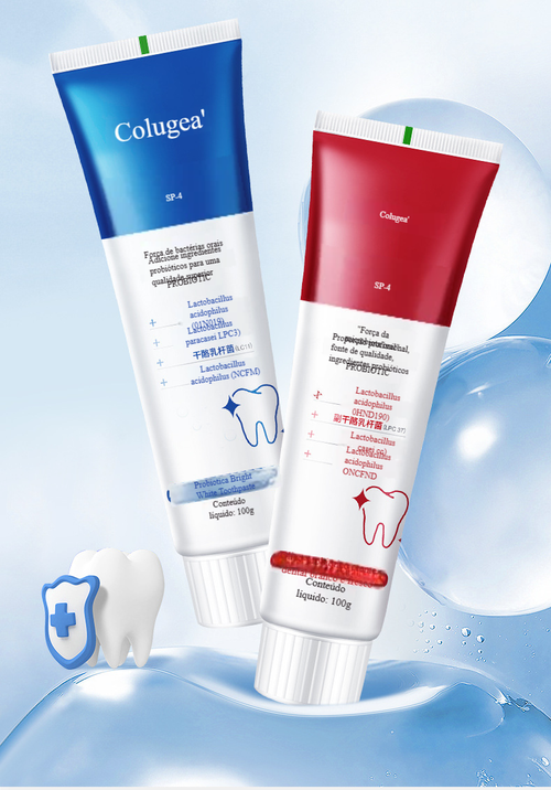 Creme Dental Doutoral com Probióticos SP-4, Clareamento Estético, Hálito Fresco, Limpeza Profunda e Remoção de Manchas Dentárias