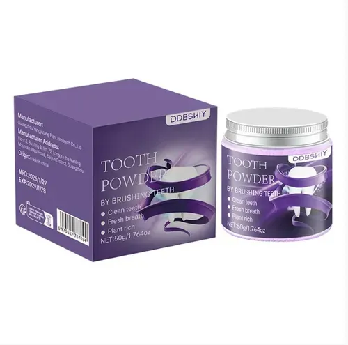 Order today and you will receive 5 boxes of Plant Essence Gentle Tooth Whitening Powder. The fine powder gently removes tooth stains and yellow spots, deeply cleans the gaps between teeth to remove residues and odors. The plant-based ingredients care for the gums. The sealed jar is moisture-proof and portable, suitable for use in the morning and evening when brushing your teeth. It helps improve the dullness of teeth and freshen your breath. It is specially designed for daily oral care at home.
