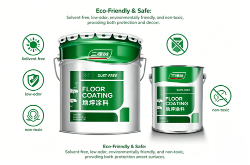 Light Gray Floor Topcoat and Hardener Set