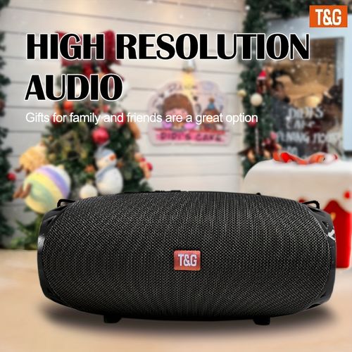 TG534: The All-Around Powerhouse—Hi-Res Surround Sound at Your Fingertips! TG534 Bluetooth Speaker: Dual Magnet Drive, Unleashing Exceptional Sound Quality.