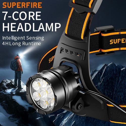Light Up Africa! 50-Hour Ultra-Bright Headlamp for Hunting & Adventure！ Built for African Nights! Waterproof & Long-Lasting – 100,000+ Sold Across the Continent!