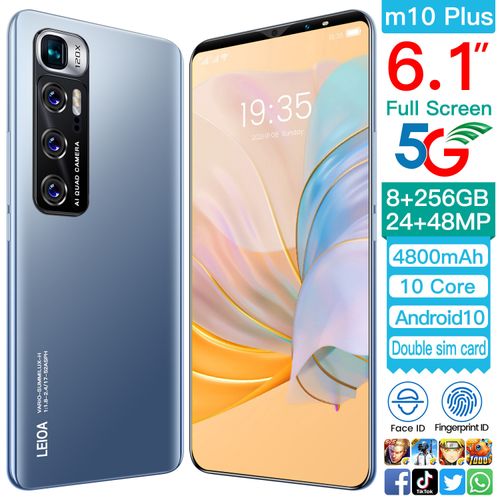 8+256GB Mobile Phone 48MP+Dual Camera 5G Smartphone 4800mAh Battery 6.1 HD Screen  Android 14.0 Phone  Face IDFingerprint LockGPS 4G Phone