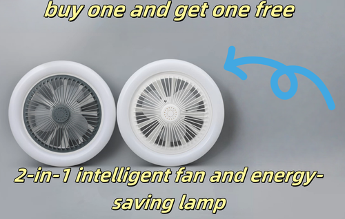 🔥Latest 2 in 1 ceiling fan with light. Quiet and comfortable energy saving. Invisible ceiling fan light. Remote control multi-gear high wind power. Multi-color LED lights are adjustable