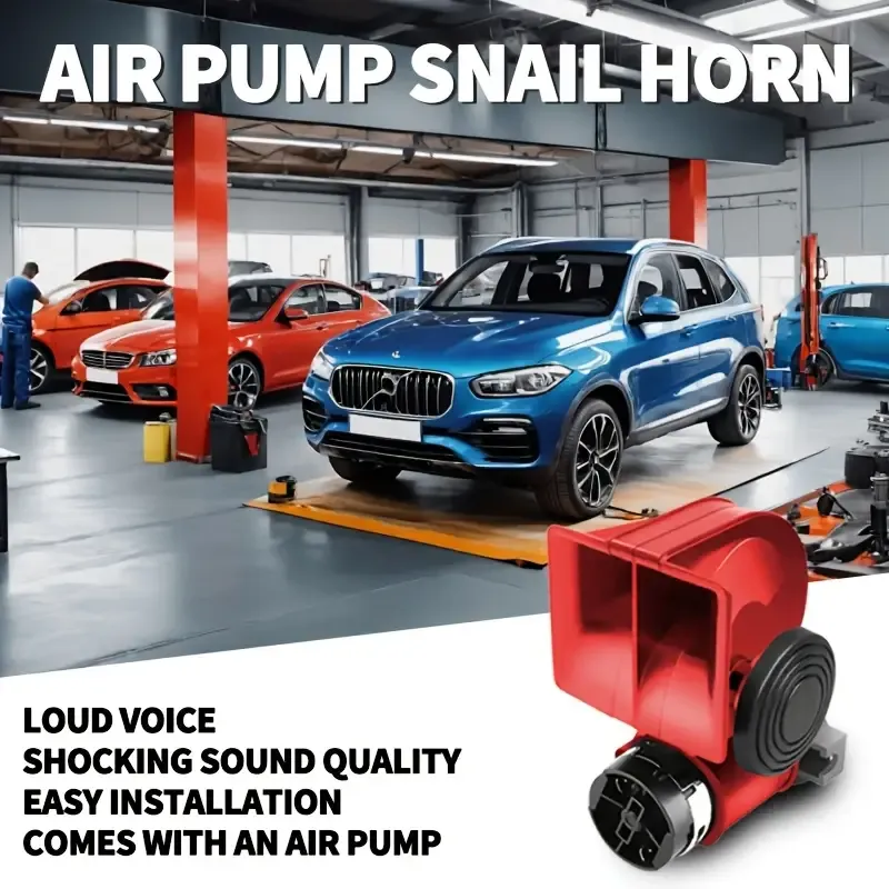 🚗🔊 Want to upgrade your car horn. Try this newly designed compressed air pump horn. Big voice and big power. Easy to install
