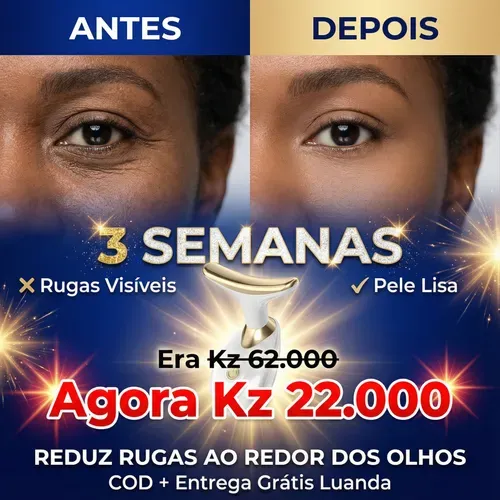💕 Luanda 🇦🇴✨ — Aparelho EMS de Beleza Facial & Pescoço 💆‍♀️ — Lifting Natural em Casa 🏠 — Pele Mais Firme e Rejuvenescida Todos os Dias 💖