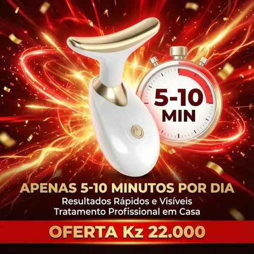 💕 Luanda 🇦🇴✨ — Aparelho EMS de Beleza Facial & Pescoço 💆‍♀️ — Lifting Natural em Casa 🏠 — Pele Mais Firme e Rejuvenescida Todos os Dias 💖