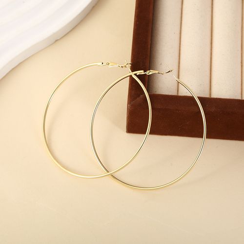 Golden Circle | 7cm Stainless Steel Hoops – Tarnish-Free & Hypoallergenic