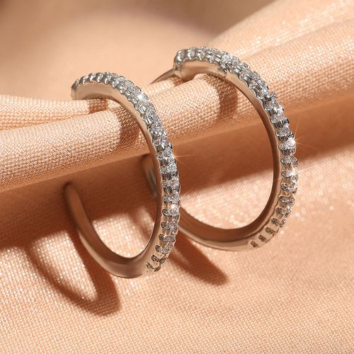 Fashionable Zircon Earrings